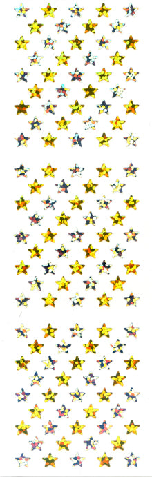 PH311 STAR STICKERS GOLD/SILVER