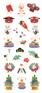 JP241 WASHI STICKERS OSHOUGATSU