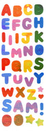 PS002  AURORA STICKERS  SUN SAM'S ALPHABET