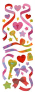 PS003  AURORA STICKERS  SUN SAM'S KEYS & SWIRLS