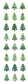 XP370 CHRISTMAS PRISM STICKERS Christmas tree