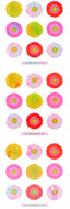 YA128 AURORA STICKERS DAISIES