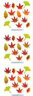 KA144 AURORA STICKERS AUTUMN LEAVES