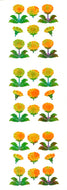 KA159 AURORA STICKERS DANDELIONS