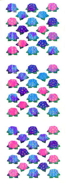 KA203 AURORA STICKERS HYDRANGEA – Stickerfun Japan