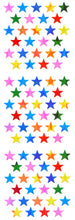 Load image into Gallery viewer, YA515 AURORA STICKERS MULTI-COLORED SMALL STARS

