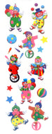 ZC096 PAPER STICKERS CLOWN