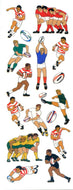 ZR103 SPARKLIES RUGBY PLAYERS