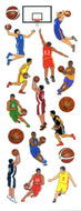 ZR104 SPARKLIES BASKET BALL PLAYERS