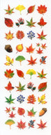 CR240 SPARKLIES AUTUMN LEAVES & GINKGO LEAVES
