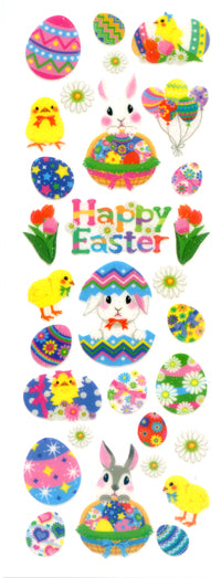 ZR301 SPARKLIES EASTER BUNNIES