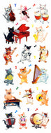 CR346 SPARKLIES BAND OF CATS
