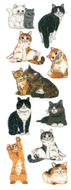 CR351 SPARKLIES CATS