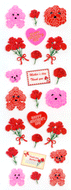 CR766 SPARKLIES CARNATION POODLE