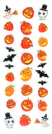 ZR886 SPARKLIES  JACK -O'-LANTERNS & BATS