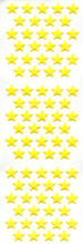 Load image into Gallery viewer, ZV004 VIVELLE PAPER STICKERS 7mm STARS
