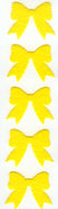 ZV057 VIVELLE PAPER STICKERS BOWS