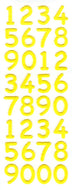 ZV420 VIVELLE PAPER STICKERS NUMBERS